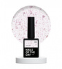 NAILSOFTHEDAY Potal Base 05 – mleczna baza z różowymi holograficznymi płatkami, 10 ml