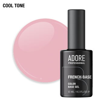ADORE French Base Nr.02 - tea rose, 15 ml