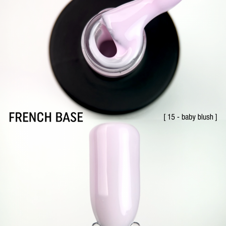 ADORE French Base Nr.15 - baby blush, 15 ml