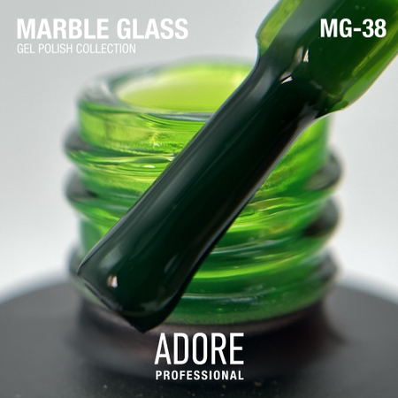 Adore Lakier hybrydowy do witraży MG-38 - peridot, 8 ml