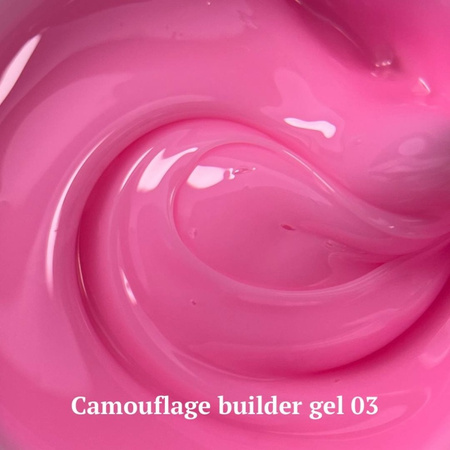 NAILSOFTHEDAY Camouflage Builder Gel 03 - różowy gęsty żel budujący, 30 g