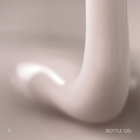 NAILSOFTHEDAY Bottle gel 11 - blado-różowy żel do wzmocnienia i naprawy, 10 ml