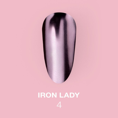 LUNAmoon Zestaw pyłków do paznokci "Iron Lady" — 6 szt.