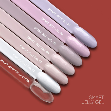 NAILSOFTHEDAY Smart Jelly Gel 05 - jasno-brązowy budujący żel-galaretka, 15 g