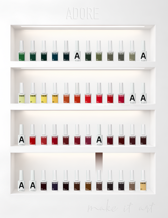 Adore Lakier Hybrydowy 509 Iron, 12 ml