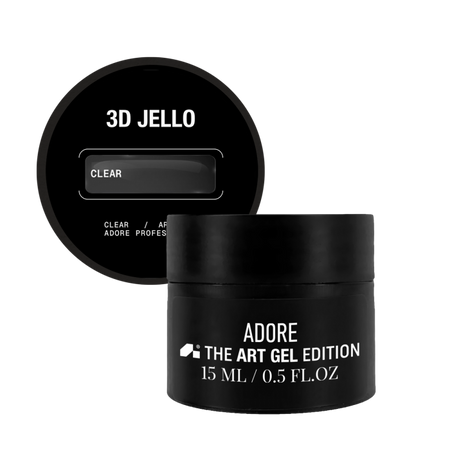 Adore 3D Jello - żel teksturowany do stylizacji paznokci, 15 ml