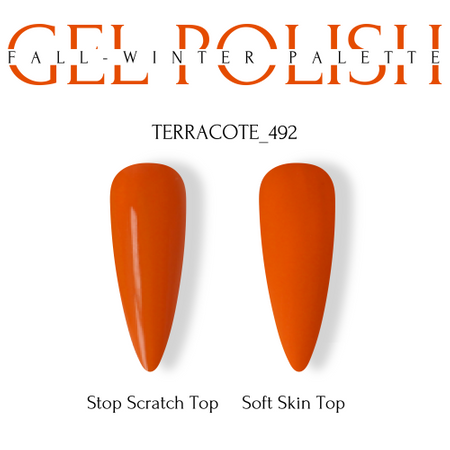 Adore Lakier Hybrydowy 492 Terracote, 8 ml