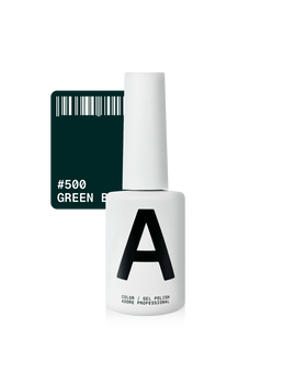 Adore Lakier Hybrydowy 500 Green Black, 12 ml