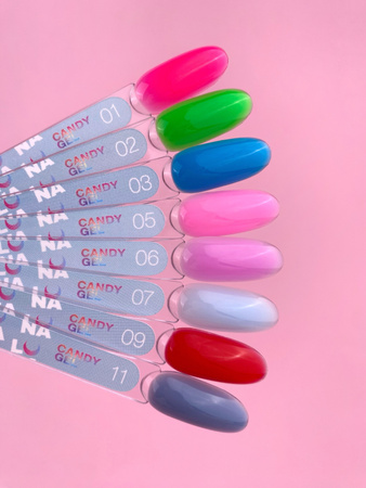 LUNAmoon Candy Gel Nr.05 - żel budujący, 15 ml