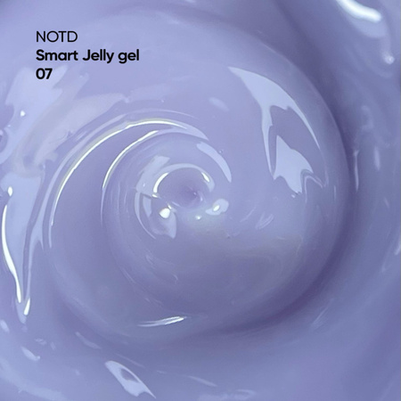 NAILSOFTHEDAY Smart Jelly Gel 07 - jasno-fioletowy budujący żel-galaretka, 15 g