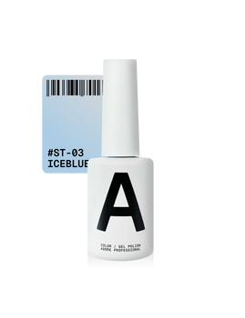  ADORE Lakier hybrydowy Satin Cat's Eye ST-03 - iceblue, 12 ml
