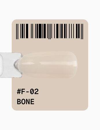 ADORE Lakier hybrydowy do frencha F-02 - bone, 12 ml