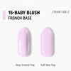 ADORE French Base Nr.15 - baby blush, 15 ml