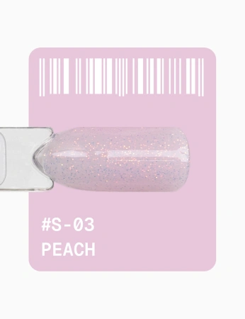 Adore Lakier Hybrydowy S-03 Peach 12 ml