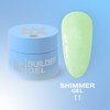 LUNAmoon Shimmer Gel Nr.11 - żel budujący, 15 ml