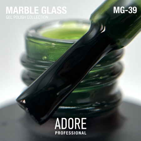Adore Lakier hybrydowy do witraży MG-39 - chlorite, 8 ml