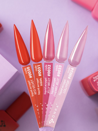 DNKa' Liquid Acrygel 0030 Red Velvet, 12 ml