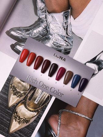 LUNAmoon Gel polish Rich One Color nr.2, 8 ml - lakier hybrydowy