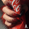Adore Lakier hybrydowy do witraży MG-36 - blood, 8 ml
