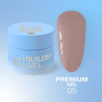 LUNAmoon Premium Gel Nr.05 - żel budujący, 30 ml