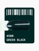 Adore Lakier Hybrydowy 500 Green Black, 12 ml