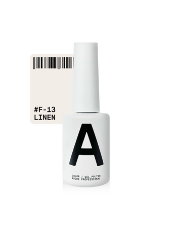 ADORE Lakier hybrydowy do frencha F-13 - linen, 12 ml