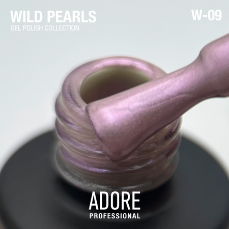 ADORE Perłowy lakier hybrydowy Wild Pearls W-09, 8 ml